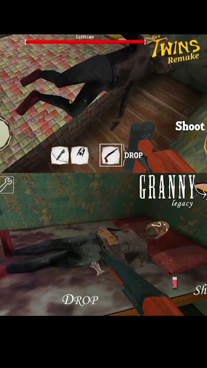Download lagu The Twins Remake vs Granny Legacy Grandpa is Sleeping#granny