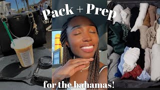 Prep + Pack with me for a Cruise VLOG  | Nails, Hair, and Shopping Hauls Galore