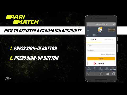 HOW TO REGISTER A PARIMATCH ACCOUNT?