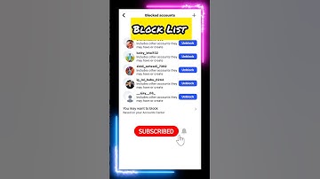 Instagram mein block list kaise dekhe 🚫 | instagram par block list kaise dekhe block nikale unblock