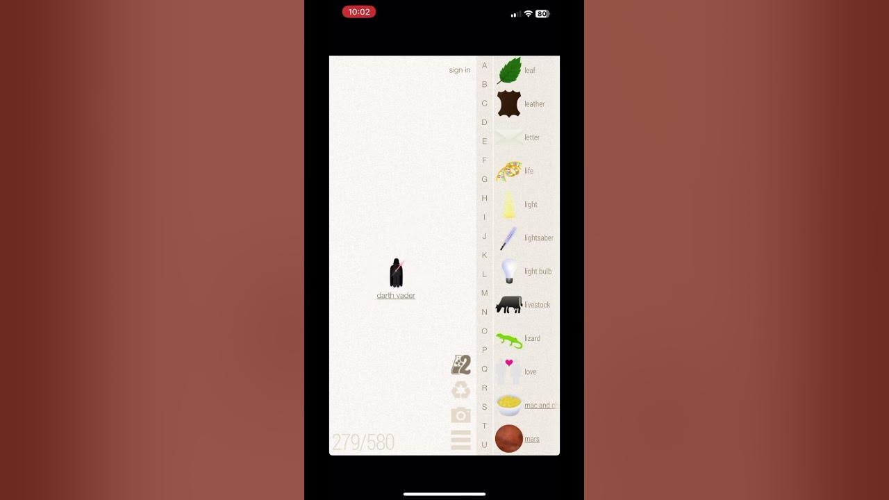 How to make Darth Vader in Little Alchemy! YouTube