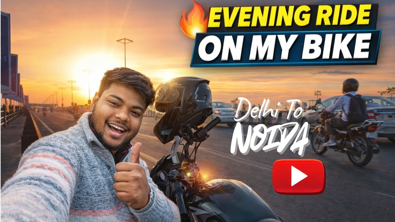 Kya CT110X Long Rides ke liye sahi hai? 🧐 | Delhi-Noida Expressway