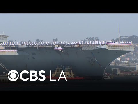 USS Lincoln sailors reunite with families and friends in San Diego