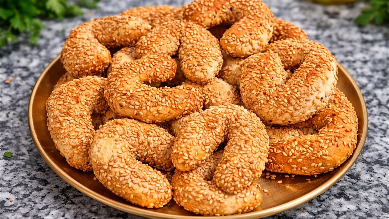 😱 كعك السمسم أسرع من القراقيش والبسكويت | اقتصادي وبيدوب ومقرمش