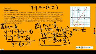 Alg.1 Writing Equations of Parallel and Perpendicular Lines 4.3 (Real Life Example)