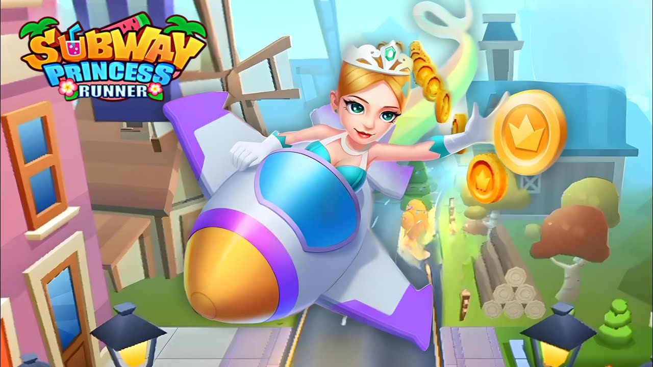 Subway Princess Runner | & charecter princess👸. run game - YouTube