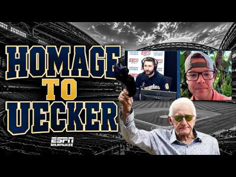 Jeff Levering Gets EMOTIONAL About Bob Uecker After Brewers WIN THE PENNANT!