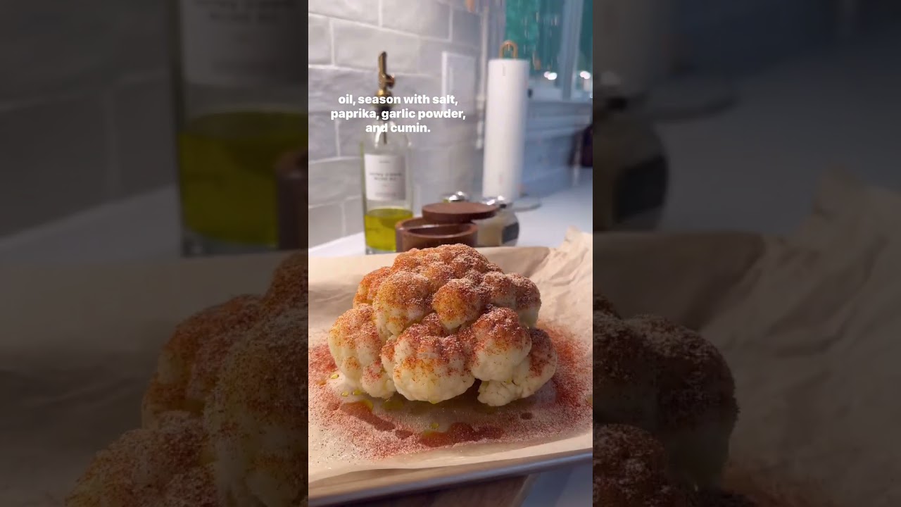 MEDITERRANEAN ROASTED CAULI