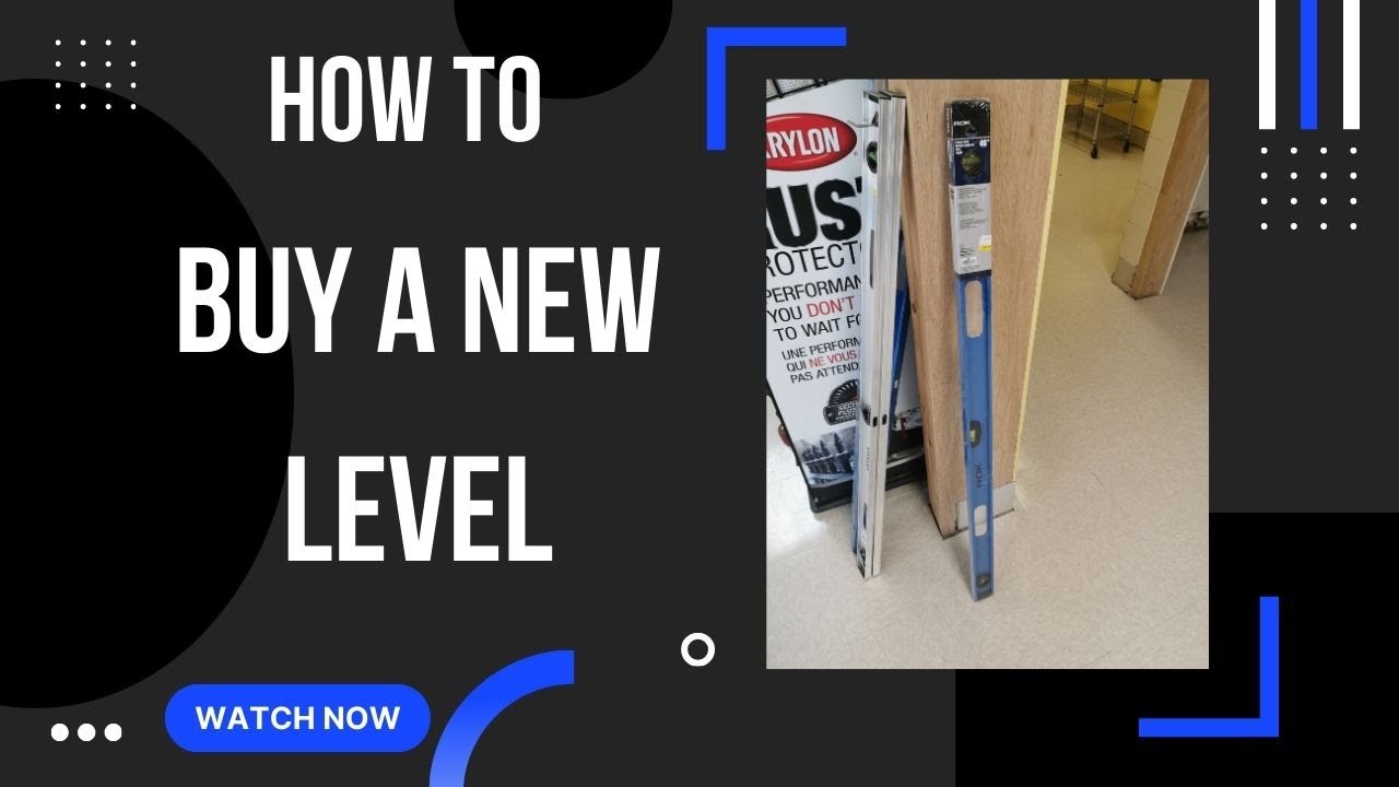 Buying a New Level from a store. What to look out for... - YouTube
