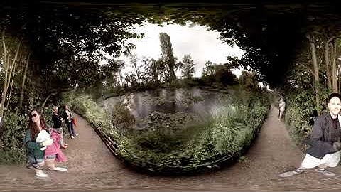 【VR 360°】 Panorama video：Monet Garden丨莫奈花园