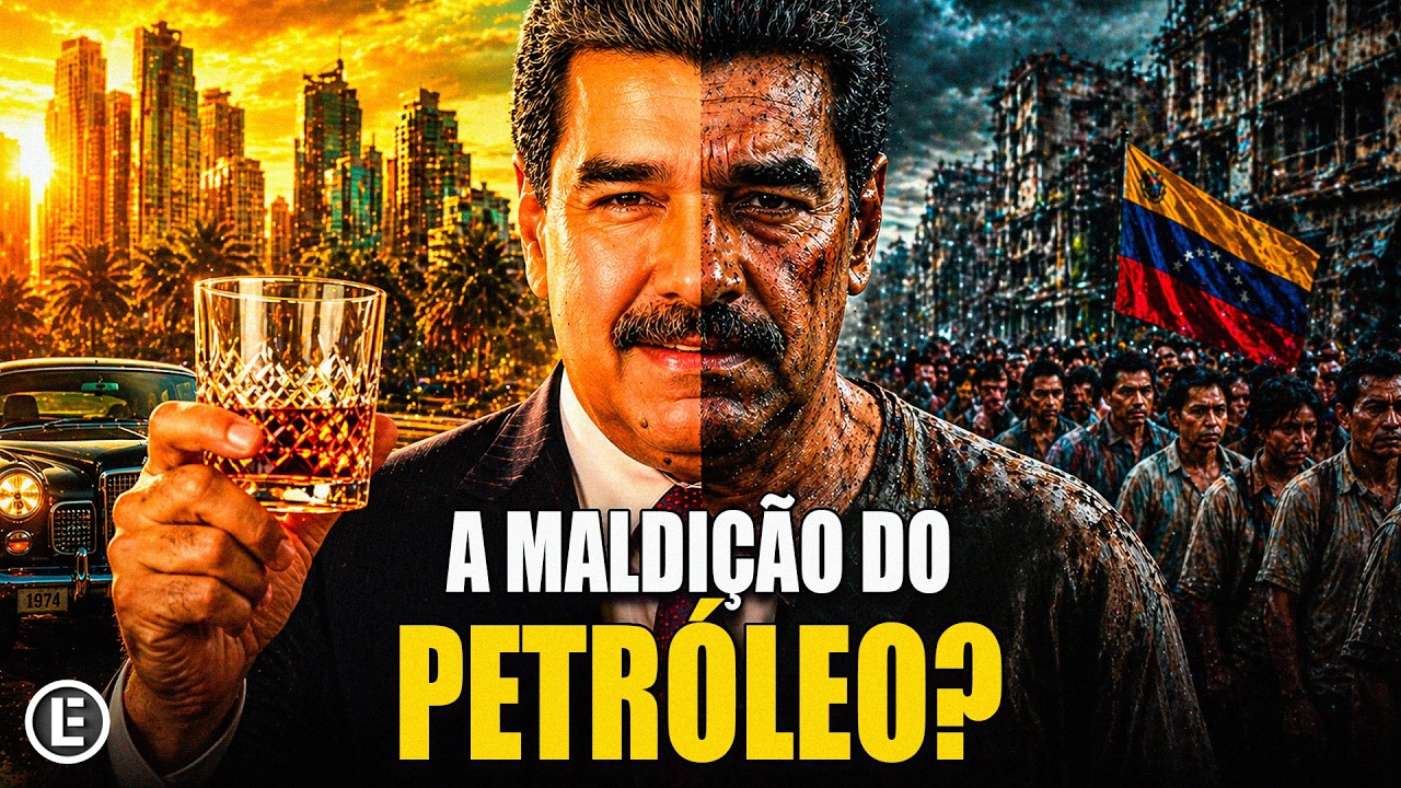Por que o Petróleo DESTRUIU a Venezuela?