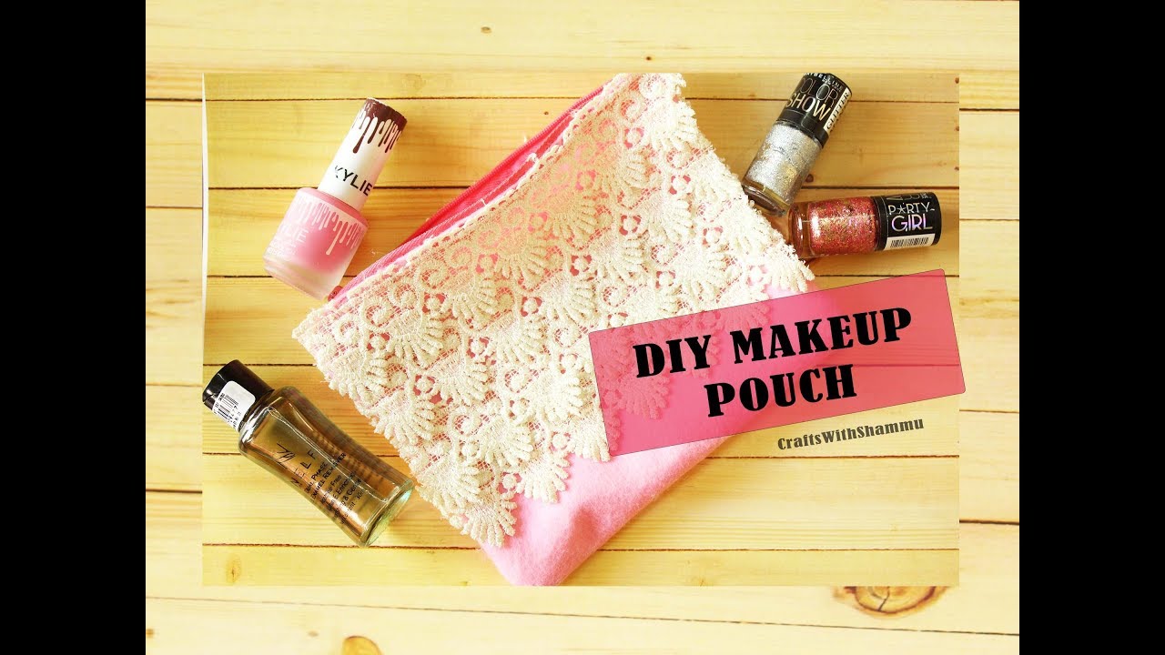 DIY Pouch easy tutorial | CraftsWithShammu