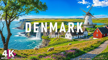 DENMARK • Relaxation Film 4K - Peaceful Relaxing Music - Nature 4K Video UltraHD