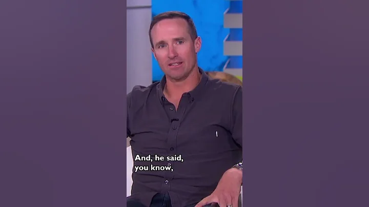 #DrewBrees gives Ellen some advice on retirement #...