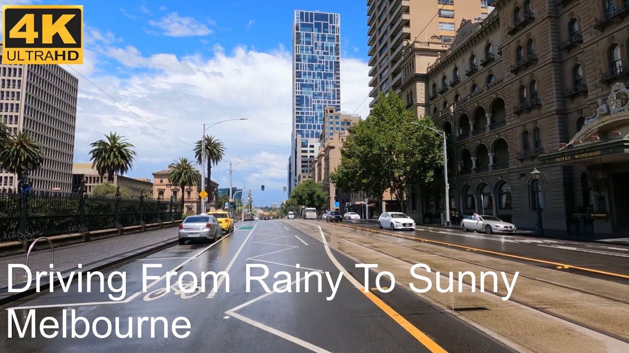 Driving From Rainy To Sunny | Melbourne Australia