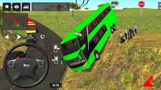 🤩 Indonesian Coach Bus Simulator ll Extreme Hill Road Driving Game 3D 🛣️🔥 screenshot 1