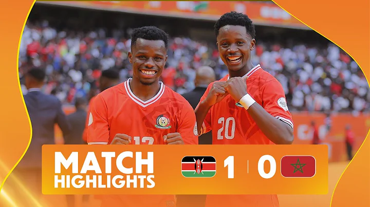 Kenya 1-0 Morocco Match Highlights l TotalEnergies CHAN 2024 l Matchday 3