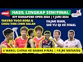 Hasil Lengkap Semifinal Singapore Open 2024: Fajar Rian ke Final Singapore Open Badminton 2024
