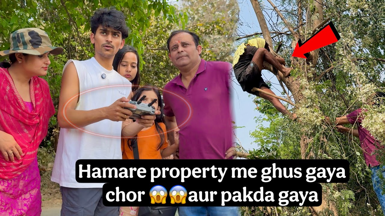 Hamare property me chor ghus gaya 😰 
