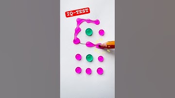 Thử thách nối hết các giọt nước #shorts #quiz #iqtest #gaming #drawing #line