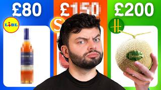 I tested the MOST EXPENSIVE FOOD from EVERY Supermarket!