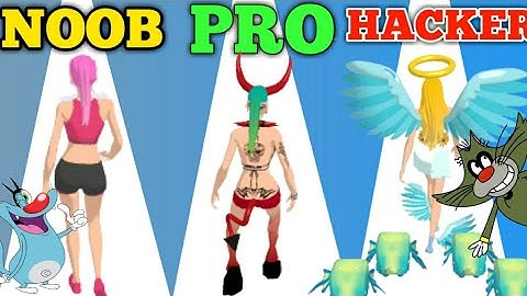 NOOB vs PRO vs HACKER | Destiny run | With Oggy And Jack | Dr.Octavius Gamer | ALL Levels