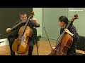 Berliner Philharmoniker Cello Master Class with Ludwig Quandt: Bach’s Suite No. 3