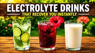 20 Natural Electrolyte Drinks That Rehydrate You Faster Than Water