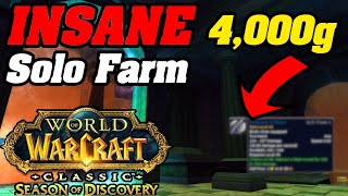 Most EXPENSIVE Items In Season Of Discovery! Phase 2 Goldfarm | WoW Classic