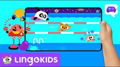 SWIMMING RACE GAME 🏊🏽🏆 Learning Numbers #Games | Lingokids Summer Games