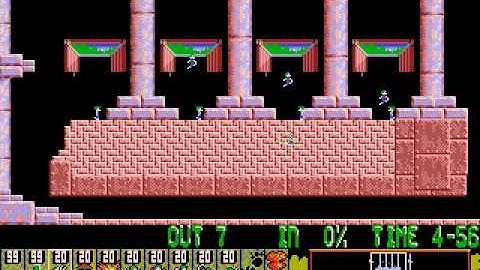 Lemmings music - "All Beautiful the March of Days" - PC (DOS) Level 17