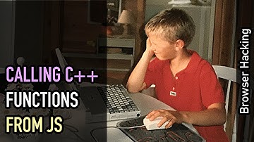 Browser hacking: Calling native (C++) functions from JavaScript