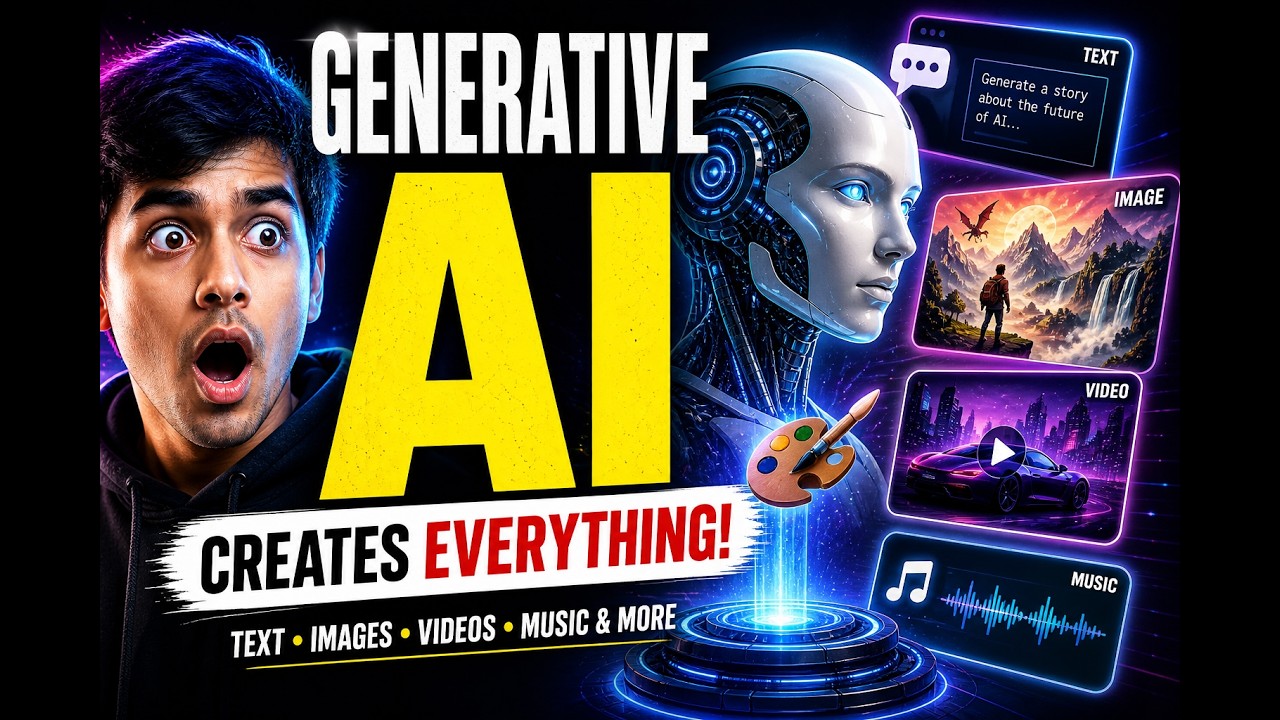 Generative AI Explained: How It Creates Text, Images, and More