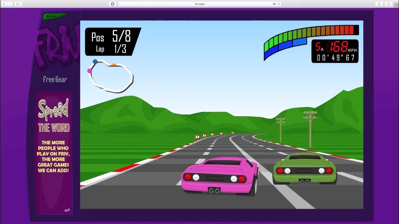 friv free gear (car game) YouTube