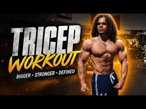 How to Build Big Triceps (My Full Workout + Tips)