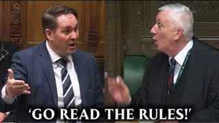 Speaker BOLLOCKS two Labour MPs as they BOTH try to OVERRULE