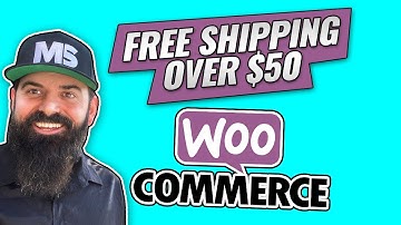 Woocommerce Free Shipping Over Minimum Amount