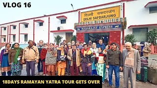7500Kms Ramayan Express Train Yatra Gets Over | 18Days in Train 😍