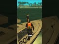What Happens When you Land on a Police Boat 🚓🚨 using a Parachute in GTA Games? #gta #gtashorts #game