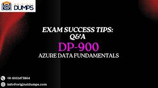 DP-900 Azure Data Fundamentals | Sample Questions & Answers + Exam Overview