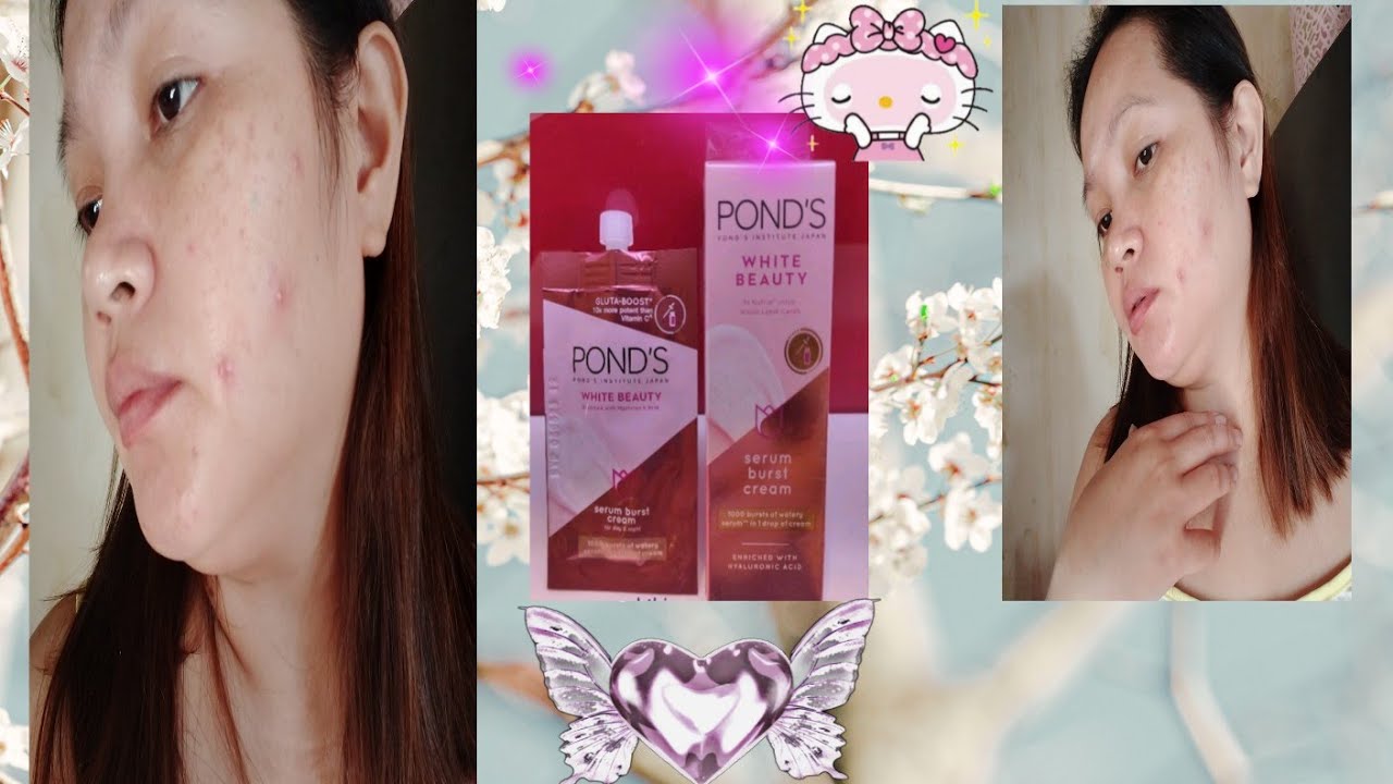 TINAGYAWAT AKO POND'S WHITE BEAUTY SERUM BURST CREAM. ENGLISH/ TAGALOG
