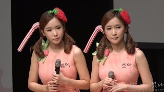 20141015 딸기우유(Strawberry Milk) 데뷔 쇼케이스 직캠 by 험하게컸다 [No Cut]