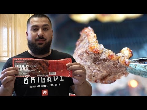 Grilling Steaks From The DOLLAR STORE!