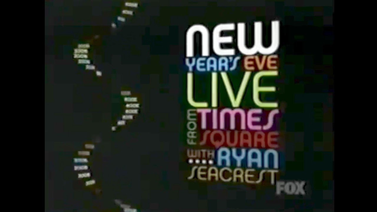 New Year's Eve Live from Times Square with Ryan Seacrest (2005) Opening