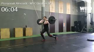 West Siberian Championship`23 Просянюк Александр - Qualifier №1 #crossfit #competition #harleyquinn