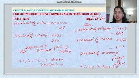 class 7 - ch 7 - RATIO PROPORTION AND UNITARY  METHOD PART -3