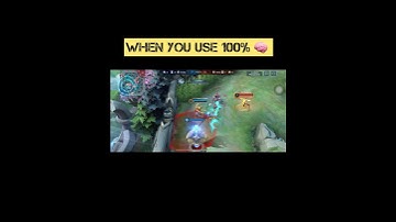 When you use 100%🧠🔥#mobilelegends #mlb #mlbb #shortsfeed #gatotkaca #khaleed #shorts #fypシ゚