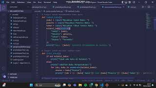 DATA ARRAY DAN STACK DALAM SISTEM PERPUSTAKAAN SEDERHANA #CafeIT