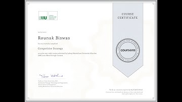 Coursera | Competitive Strategy All Quizzes Answers and Solutions