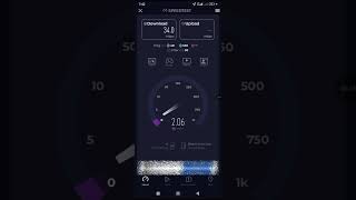VI 4G internet speed test on b41 band #speedtest#